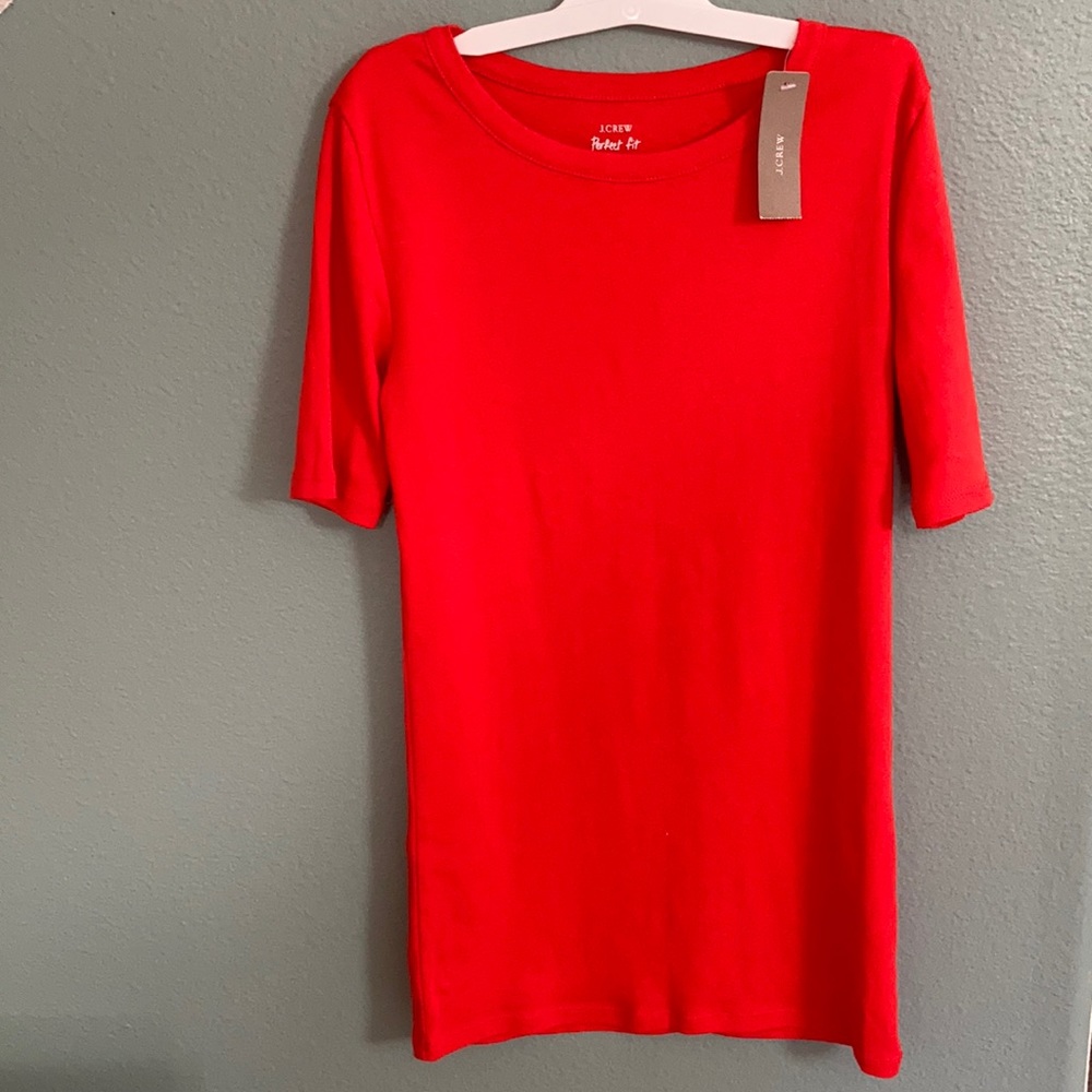 NWT J.Crew Perfect Fit tee